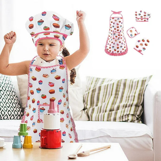 Baking Apron for Kids - 4 or 18 Pieces