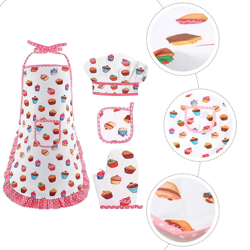 Baking Apron for Kids - 4 or 18 Pieces